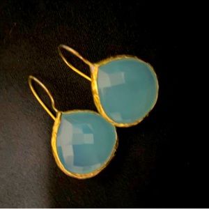 Gold plated earrings